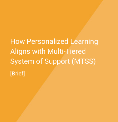 MTSS and Personalized Learning