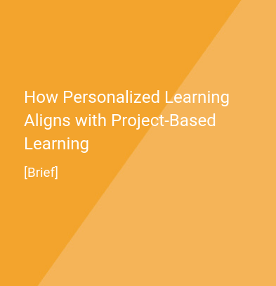 How does personalized learning align with project-based learning