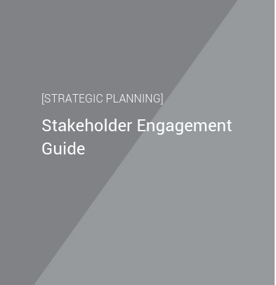 stakeholder engagement guide cover