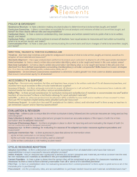 Curriculum Adoption Process