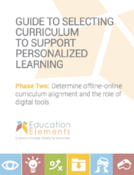 Curriculum Selection to Support Personalized Learning