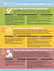 Personalized Learning Risks to avoid