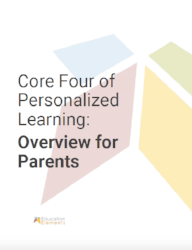 Core four elements of personalized learning for parents