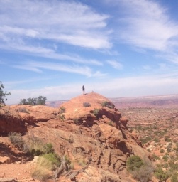 Simma enjoys hiking at the Grand Canyon 