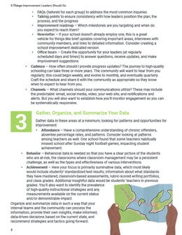 5 Things Improvement Leaders Should Do Page 1