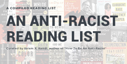 An Anti-Racist Reading List