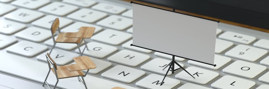 Leadership Questions to Help Guide Design of a Virtual School Blog Header Image