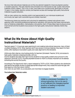 4 Ways to Make the Most of HQIM Page 2