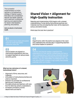 4 Ways to Make the Most of HQIM Page 3