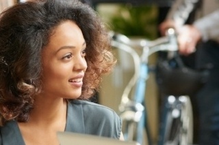 A woman who works in tech.