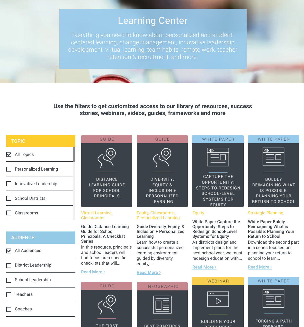Learning Center Image