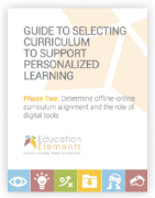 Selecting Curriculum to Support Personalized Learning