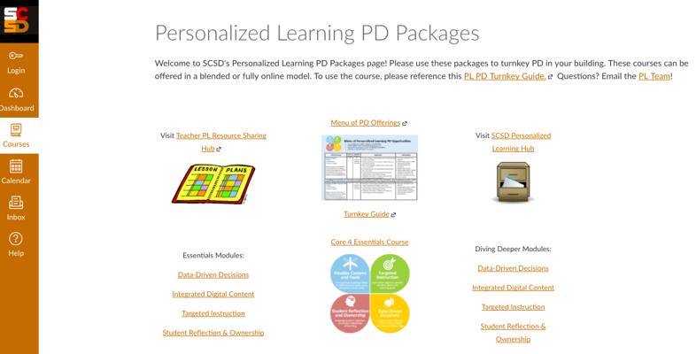 SCSD PD Packages