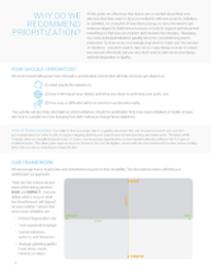 Strategic Planning Prioritization Guide