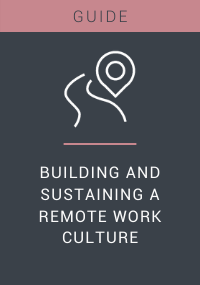 Building and Sustaining a Remote Work Culture Resource LP Cover