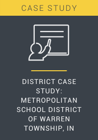 District Case Study Metropolitan School District of Warren Township IN Resource LP Cover