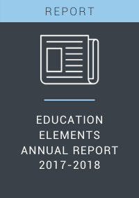 Education Elements Annual Report 2017-2018 Resource LP Cover