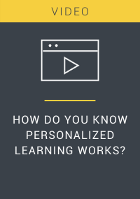 How Do You Know Personalized Learning Works Resource LP Cover