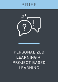 Personalized Learning + Project-Based Learning Resource LP Cover