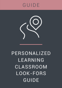 Personalized Learning Classroom Walkthrough Guide Resource LP Cover