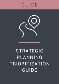 Strategic Planning Prioritization Guide