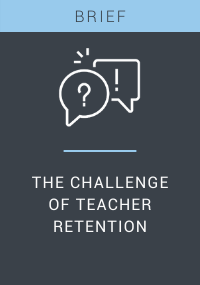 The Challenge of Teacher Retention Resource LP Cover