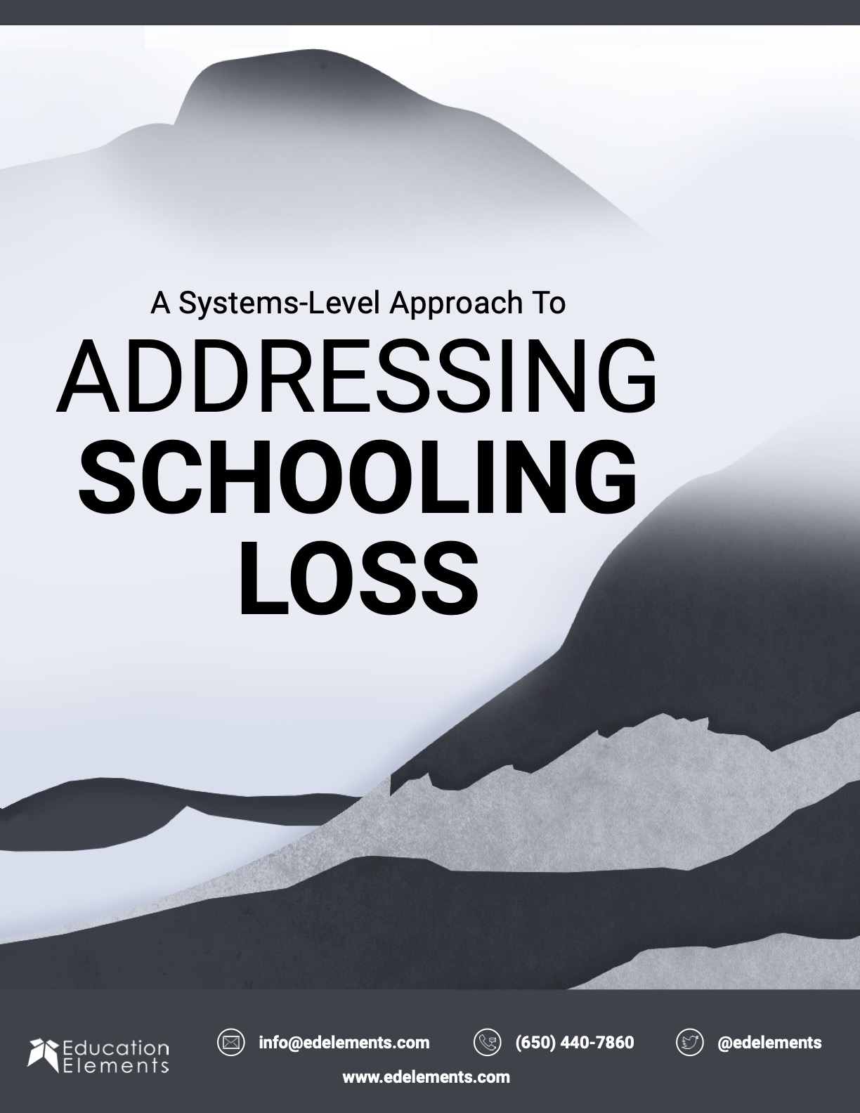 Addressing Schooling and Learning Loss cover