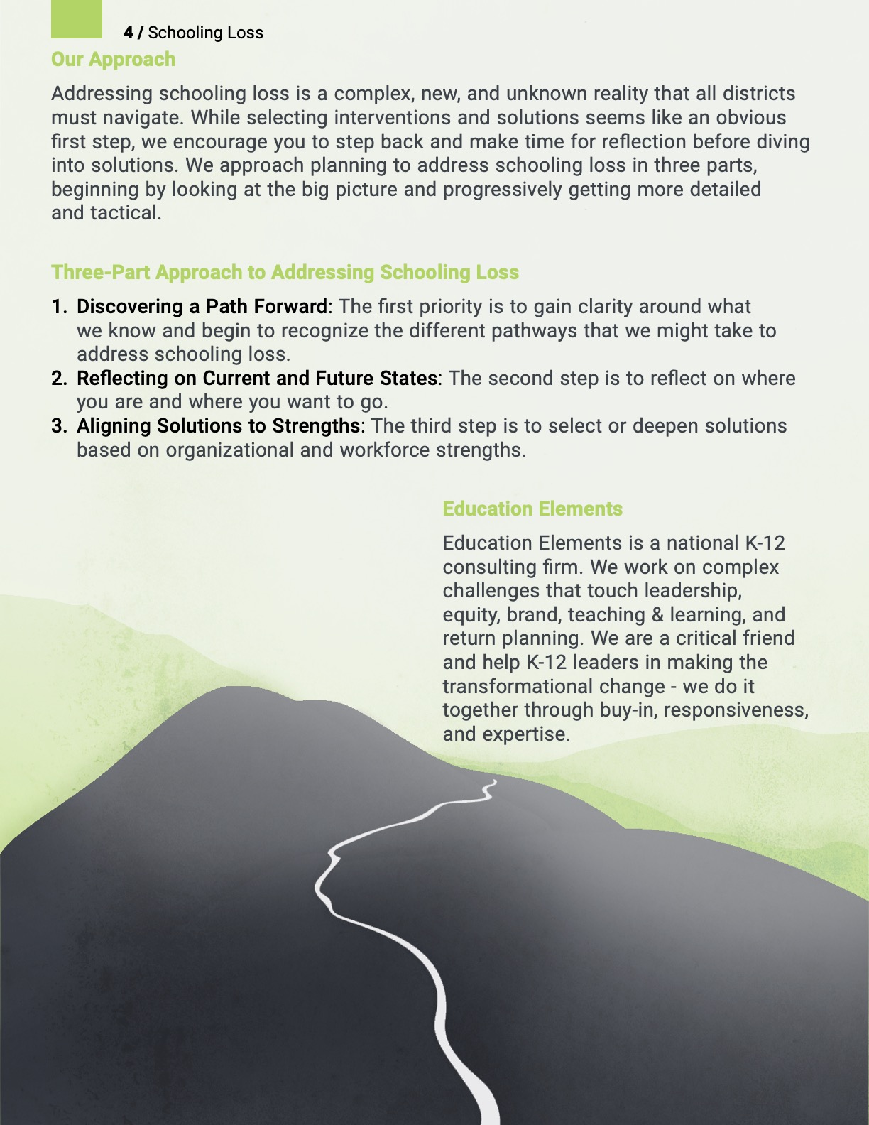 Addressing Schooling Loss page 4