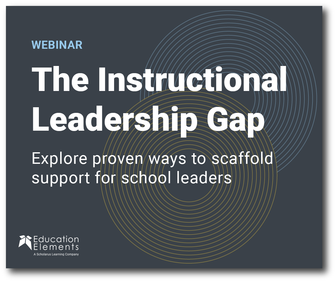 Event Feature The Instructional Leadership Gap