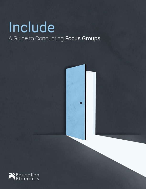 Include - A Guide to Conducting Focus Groups cover