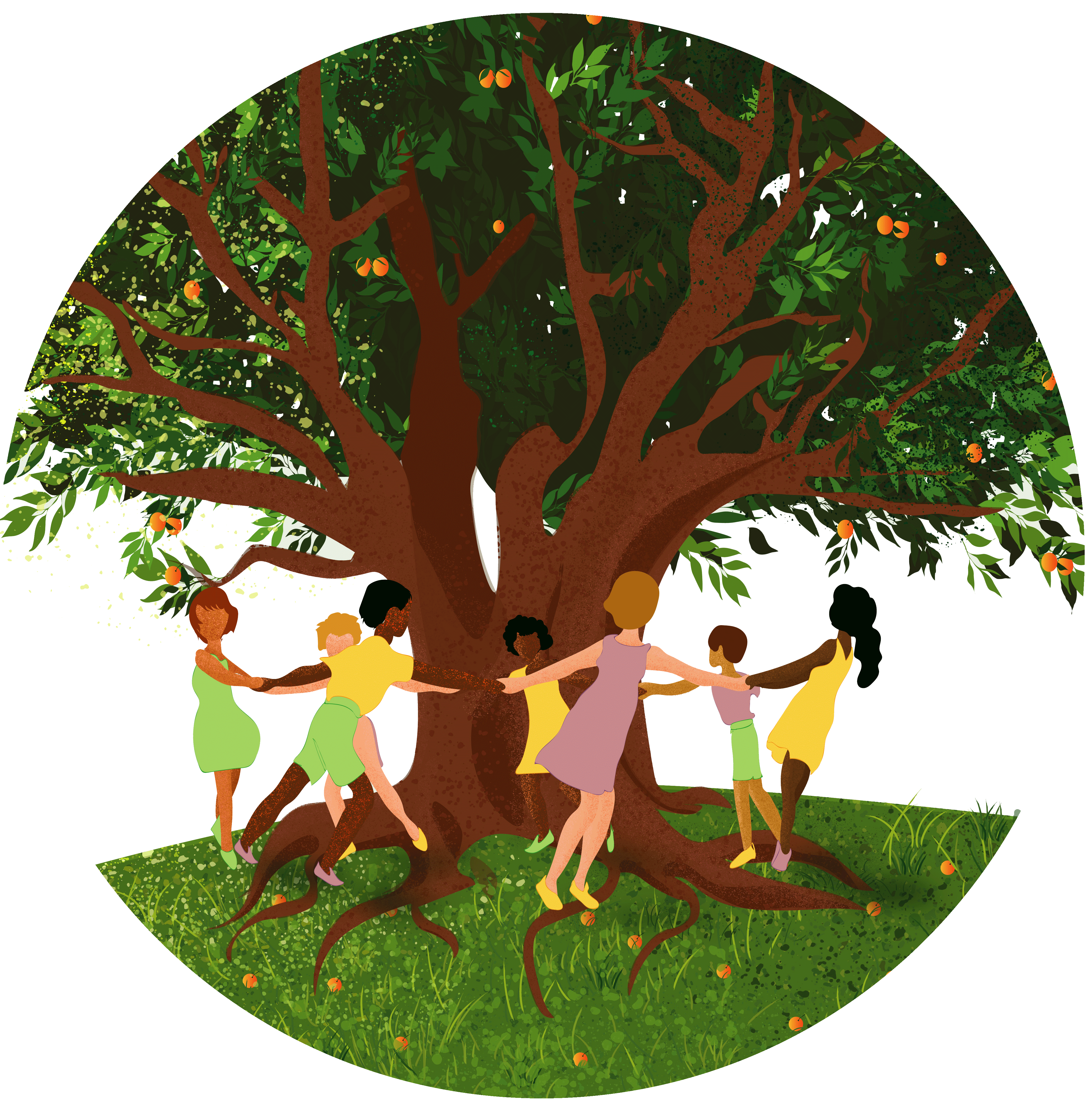 Inclusion-transparent-circle