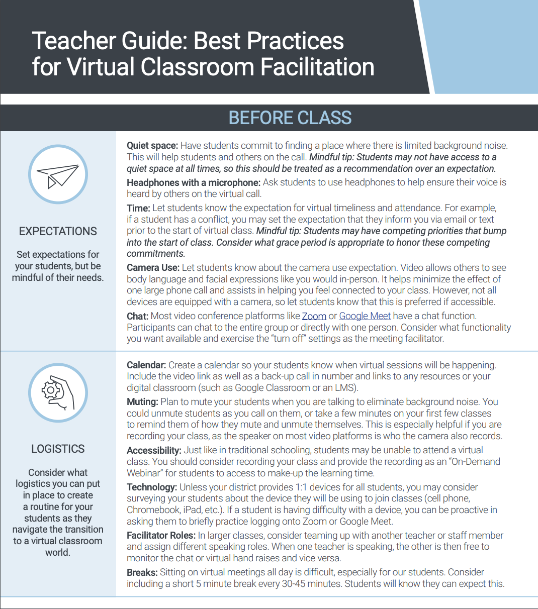 Best Practices for Virtual Classroom Facilitation Thumbnail 1